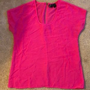 Hot Pink Flowy Top